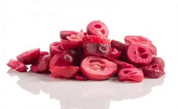 Freeze Drying Cranberries