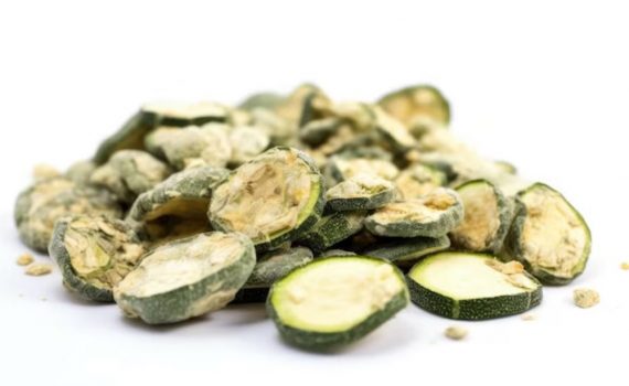 Freeze Drying Zucchini